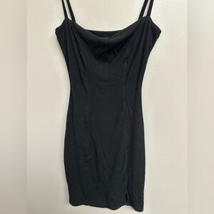 Naked Wardrobe black mini dress size S